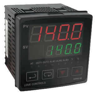 Dwyer Series 4B 1/4 DIN Temperature/Process Controller, Series 4B
